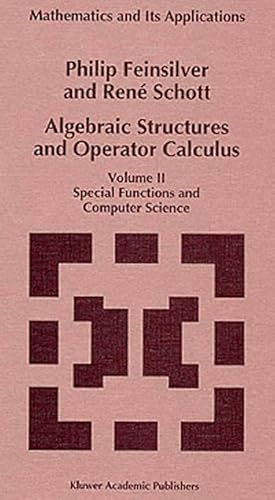 Bild des Verk�ufers f�r Algebraic Structures and Operator Calculus : Volume II: Special Functions and Computer Science zum Verkauf von AHA-BUCH GmbH