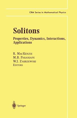 Immagine del venditore per Solitons : Properties, Dynamics, Interactions, Applications venduto da AHA-BUCH GmbH