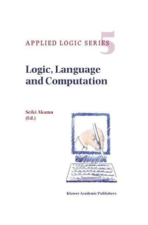 Bild des Verk�ufers f�r Logic, Language and Computation zum Verkauf von AHA-BUCH GmbH