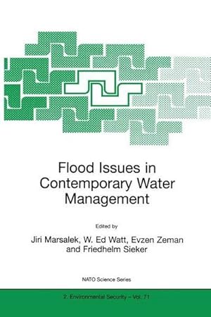 Imagen del vendedor de Flood Issues in Contemporary Water Management a la venta por AHA-BUCH GmbH