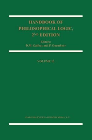 Bild des Verkufers fr Handbook of Philosophical Logic : Volume 10 zum Verkauf von AHA-BUCH GmbH