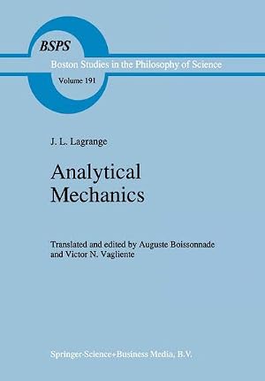 Bild des Verk�ufers f�r Analytical Mechanics zum Verkauf von AHA-BUCH GmbH