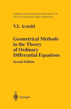 Bild des Verkufers fr Geometrical Methods in the Theory of Ordinary Differential Equations zum Verkauf von AHA-BUCH GmbH