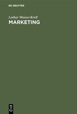 Bild des Verk�ufers f�r Marketing : Einf�hrung zum Verkauf von AHA-BUCH GmbH