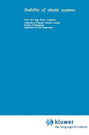 Imagen del vendedor de Stability of Elastic Systems a la venta por AHA-BUCH GmbH