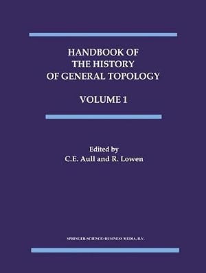 Immagine del venditore per Handbook of the History of General Topology venduto da AHA-BUCH GmbH