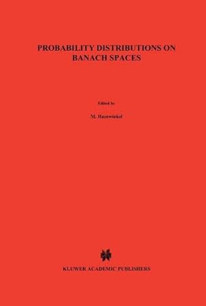 Bild des Verkufers fr Probability Distributions on Banach Spaces zum Verkauf von AHA-BUCH GmbH