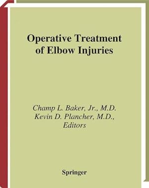 Bild des Verkufers fr Operative Treatment of Elbow Injuries zum Verkauf von AHA-BUCH GmbH