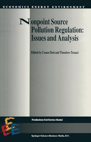 Imagen del vendedor de Nonpoint Source Pollution Regulation: Issues and Analysis a la venta por AHA-BUCH GmbH