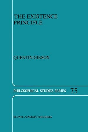 Bild des Verk�ufers f�r The Existence Principle zum Verkauf von AHA-BUCH GmbH