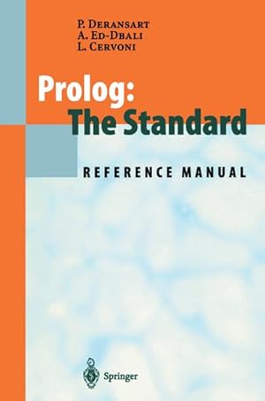 Seller image for Prolog: The Standard : Reference Manual for sale by AHA-BUCH GmbH