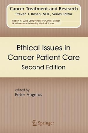 Bild des Verk�ufers f�r Ethical Issues in Cancer Patient Care zum Verkauf von AHA-BUCH GmbH