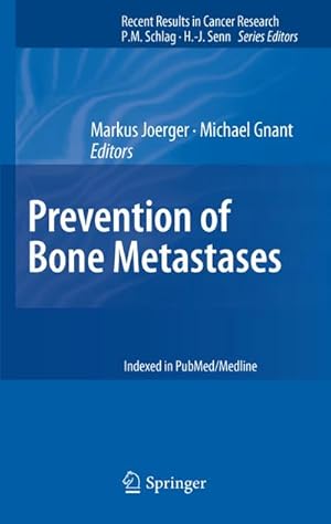 Bild des Verkufers fr Prevention of Bone Metastases zum Verkauf von AHA-BUCH GmbH