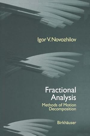 Immagine del venditore per Fractional Analysis : Methods of Motion Decomposition venduto da AHA-BUCH GmbH