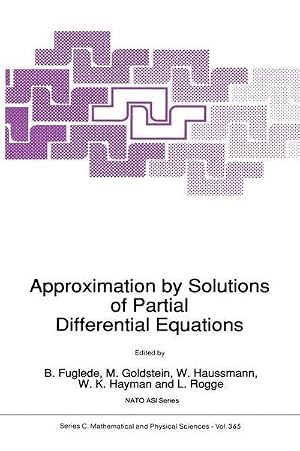 Bild des Verk�ufers f�r Approximation by Solutions of Partial Differential Equations zum Verkauf von AHA-BUCH GmbH