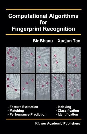 Imagen del vendedor de Computational Algorithms for Fingerprint Recognition a la venta por AHA-BUCH GmbH