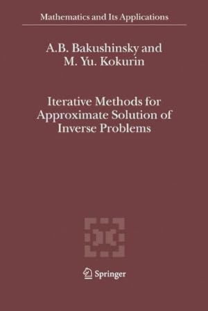 Image du vendeur pour Iterative Methods for Approximate Solution of Inverse Problems mis en vente par AHA-BUCH GmbH