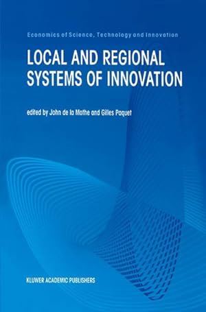 Bild des Verkufers fr Local and Regional Systems of Innovation zum Verkauf von AHA-BUCH GmbH