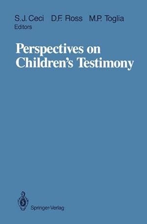 Seller image for Perspectives on Childrens Testimony for sale by AHA-BUCH GmbH