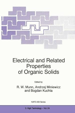 Imagen del vendedor de Electrical and Related Properties of Organic Solids a la venta por AHA-BUCH GmbH