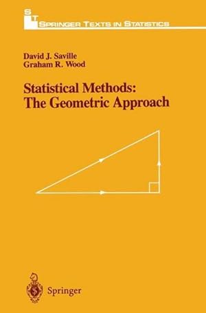 Imagen del vendedor de Statistical Methods: The Geometric Approach a la venta por AHA-BUCH GmbH