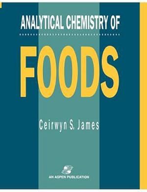 Imagen del vendedor de Analytical Chemistry Of Foods a la venta por AHA-BUCH GmbH