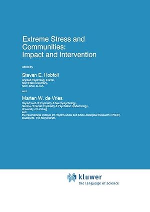 Bild des Verk�ufers f�r Extreme Stress and Communities: Impact and Intervention zum Verkauf von AHA-BUCH GmbH
