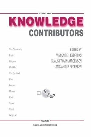 Bild des Verkufers fr Knowledge Contributors zum Verkauf von AHA-BUCH GmbH