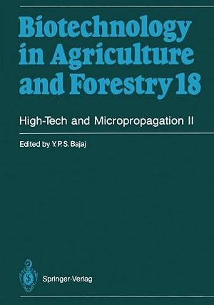 Image du vendeur pour High-Tech and Micropropagation II mis en vente par AHA-BUCH GmbH