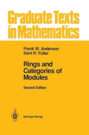 Bild des Verk�ufers f�r Rings and Categories of Modules zum Verkauf von AHA-BUCH GmbH