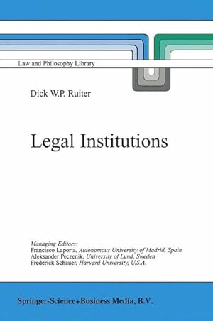Bild des Verk�ufers f�r Legal Institutions zum Verkauf von AHA-BUCH GmbH