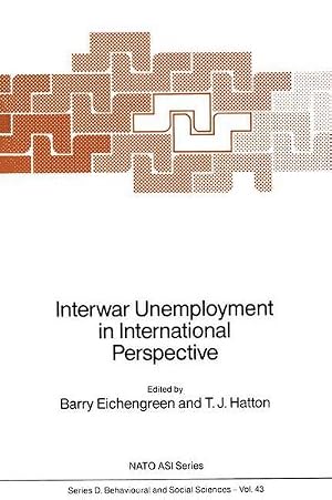 Immagine del venditore per Interwar Unemployment in International Perspective venduto da AHA-BUCH GmbH