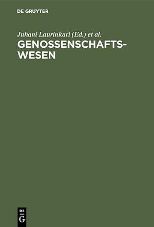 Bild des Verk�ufers f�r Genossenschaftswesen : Hand- und Lehrbuch zum Verkauf von AHA-BUCH GmbH