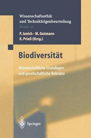 Bild des Verkufers fr Biodiversitt : Wissenschaftliche Grundlagen und gesetzliche Relevanz zum Verkauf von AHA-BUCH GmbH