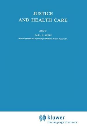 Imagen del vendedor de Justice and Health Care a la venta por AHA-BUCH GmbH