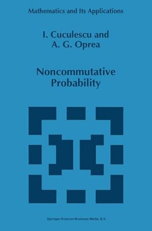 Bild des Verk�ufers f�r Noncommutative Probability zum Verkauf von AHA-BUCH GmbH