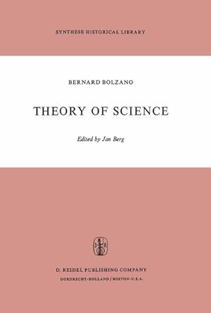 Immagine del venditore per Theory of Science : A Selection, with an Introduction venduto da AHA-BUCH GmbH