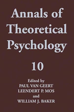 Bild des Verk�ufers f�r Annals of Theoretical Psychology zum Verkauf von AHA-BUCH GmbH