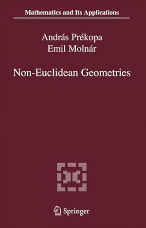 Bild des Verkufers fr Non-Euclidean Geometries : Jnos Bolyai Memorial Volume zum Verkauf von AHA-BUCH GmbH