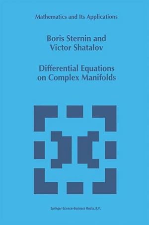 Immagine del venditore per Differential Equations on Complex Manifolds venduto da AHA-BUCH GmbH