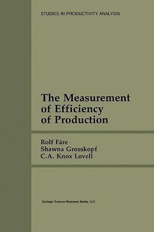 Bild des Verk�ufers f�r The Measurement of Efficiency of Production zum Verkauf von AHA-BUCH GmbH