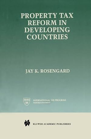 Bild des Verk�ufers f�r Property Tax Reform in Developing Countries zum Verkauf von AHA-BUCH GmbH