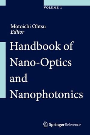 Imagen del vendedor de Handbook of Nano-Optics and Nanophotonics a la venta por AHA-BUCH GmbH