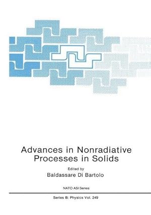 Bild des Verkufers fr Advances in Nonradiative Processes in Solids zum Verkauf von AHA-BUCH GmbH