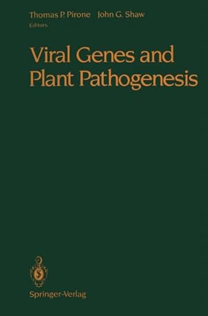 Image du vendeur pour Viral Genes and Plant Pathogenesis mis en vente par AHA-BUCH GmbH