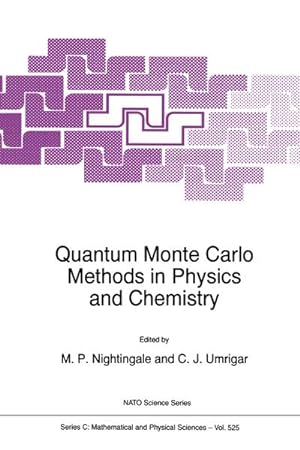 Bild des Verkufers fr Quantum Monte Carlo Methods in Physics and Chemistry zum Verkauf von AHA-BUCH GmbH