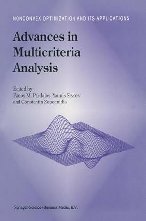 Bild des Verk�ufers f�r Advances in Multicriteria Analysis zum Verkauf von AHA-BUCH GmbH