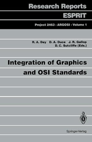 Immagine del venditore per Integration of Graphics and OSI Standards venduto da AHA-BUCH GmbH