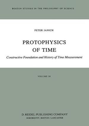 Immagine del venditore per Protophysics of Time : Constructive Foundation and History of Time Measurement venduto da AHA-BUCH GmbH