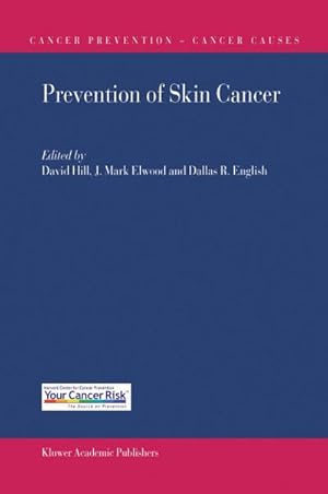 Bild des Verk�ufers f�r Prevention of Skin Cancer zum Verkauf von AHA-BUCH GmbH